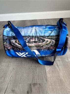 NEW World Wide Technology Raceway Duffel Bag with Adjustable Strap